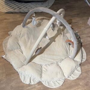 Grey Baby Play Mat with Toys